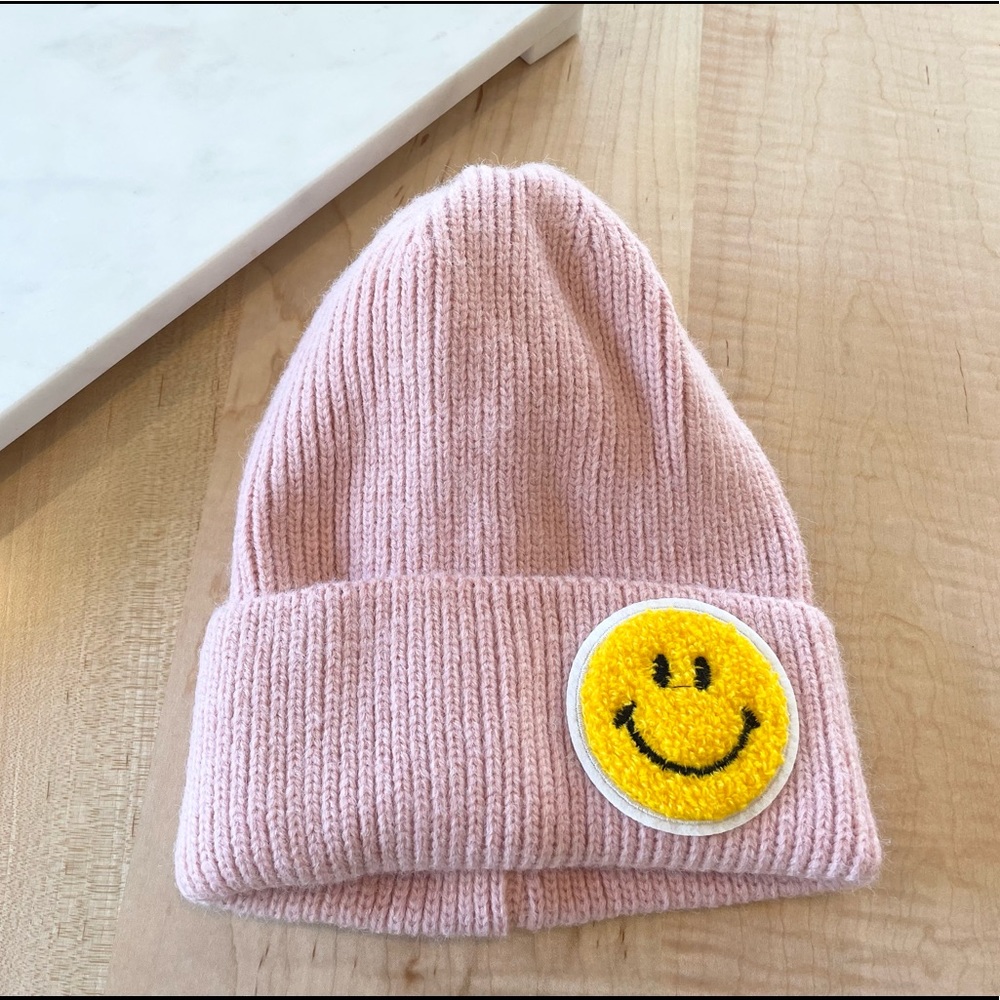 Beanie Hats for Women, Smiley Face Cute Winter Hat